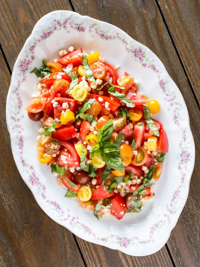 Fresh Tomato Corn Salad