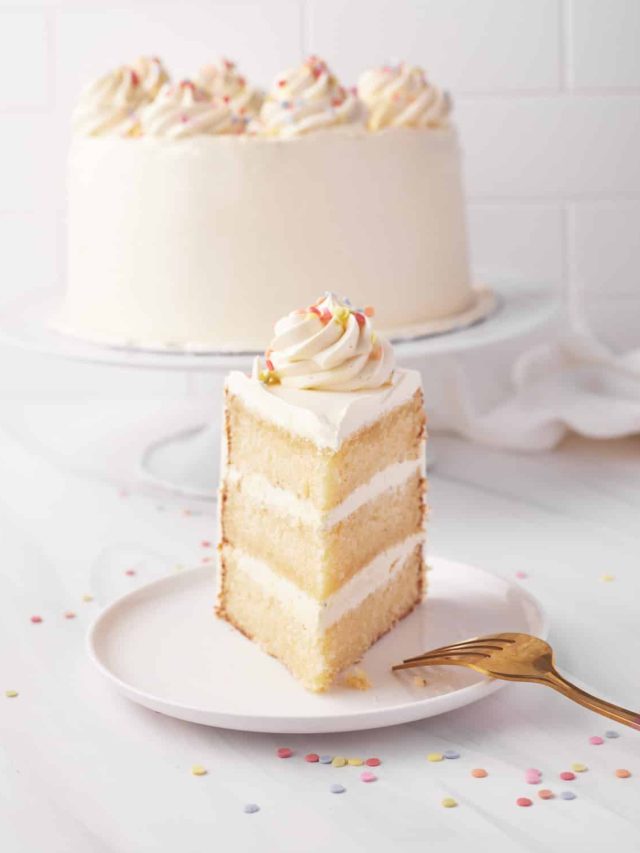 Easy Vanilla Cake Recipe