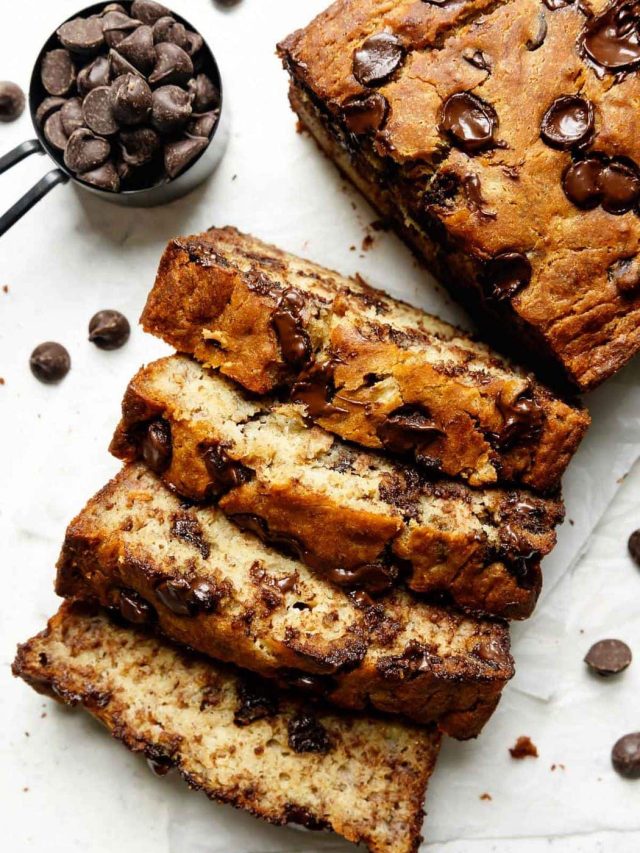 Banana Bread With Chocolate Chips