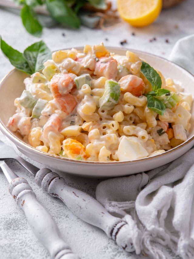 Seafood Macaroni Salad